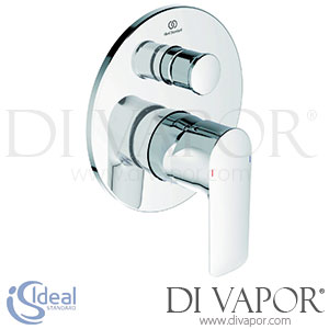 Ideal Standard Connect Air | Concept Air Built-In Chrome Bath & Shower Mixer - Aug 2017 - Spare Parts A7035AA GEN1